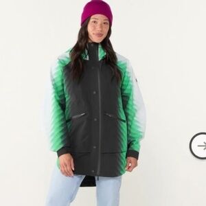 Free People FP movement small S singin' in the rain jacket Alien combo